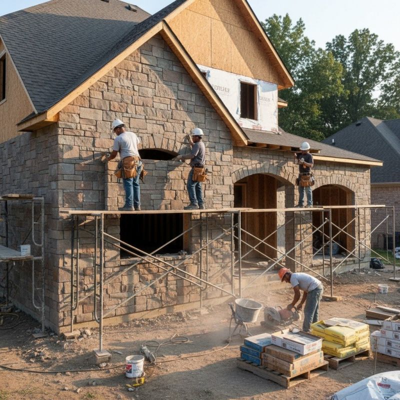 Stone Masonry Installation detail