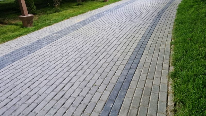Finished Brick Driveway